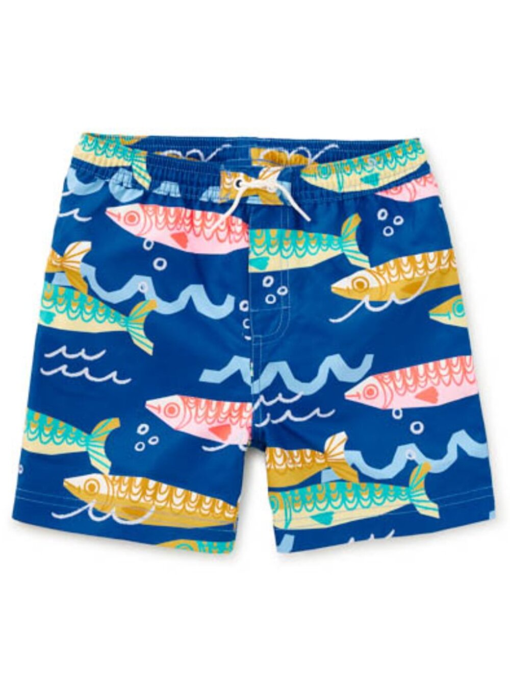 TEA COLLECTION NWT Sardinas Del Mar Swim Trunks 7 8 12